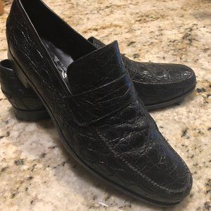 Authentic Salvator Ferragamo Alligator Loafers